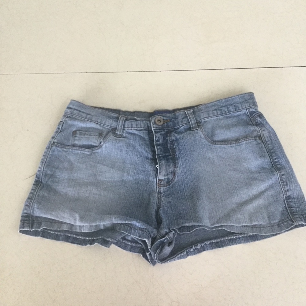Limited Too Blue Denim Jean Shorts Size 18